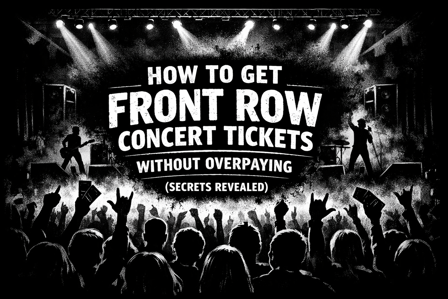 How to Get Front Row Concert Tickets Without Overpaying